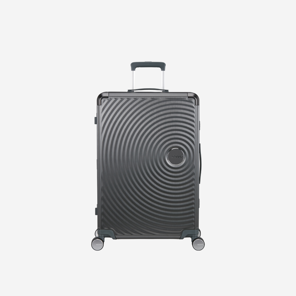 American Tourister - Soundbox ALU - Valigia Grande in alluminio