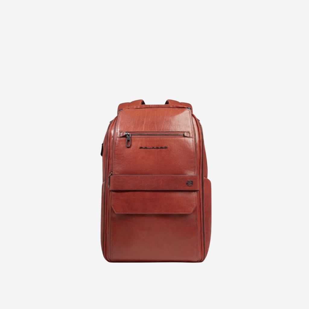 Piquadro - Solm - Zaino Porta Pc 14" In Pelle