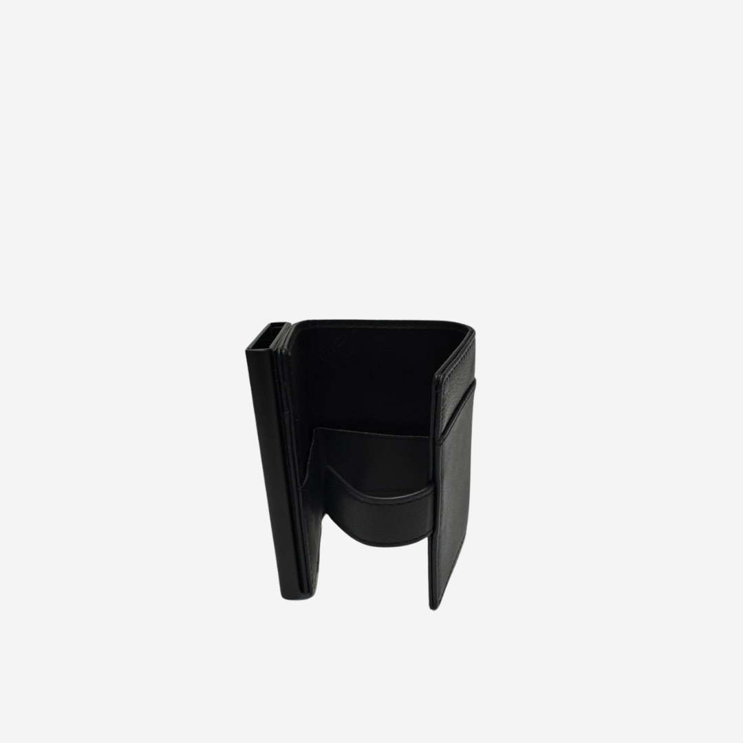 Piquadro - Porta Carte Di Credito - In Metallo e Pelle
