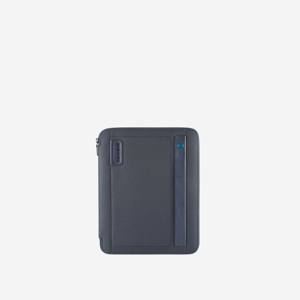 Piquadro - Portablocco Sottile Formato A4 con Chiusura a Zip