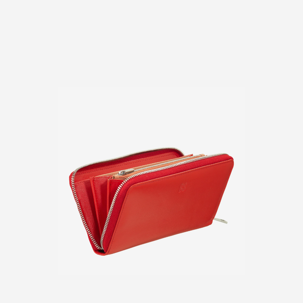 DuDu - Mauritius - Portafoglio Donna con Zip