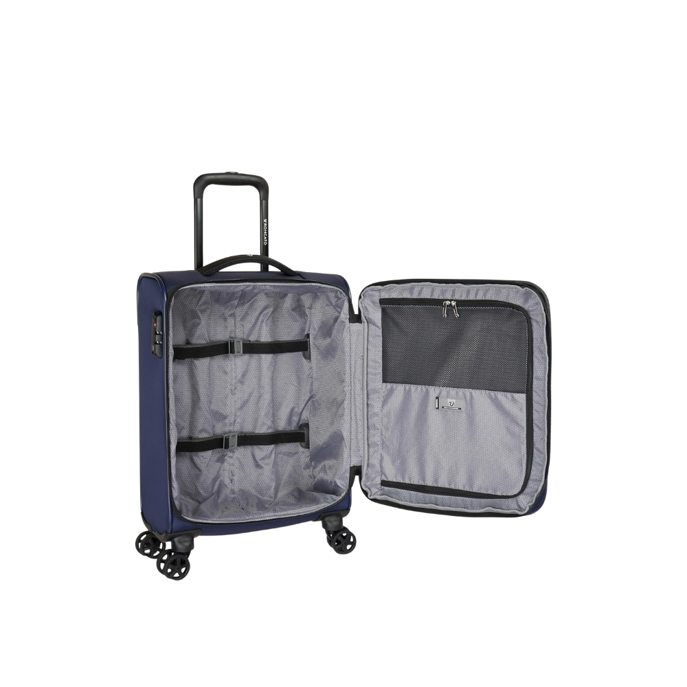 Roncato - Metropolitan Travel - Valigia Piccola in Tessuto con Espansione