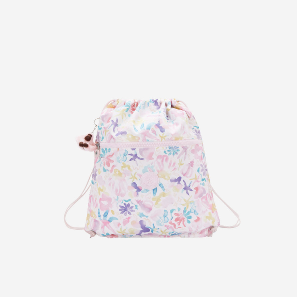 Kipling - Supertaboo - Zaino Medio con Cordoncini