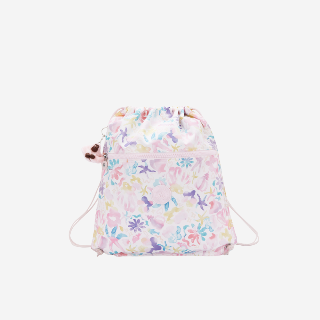 Kipling - Supertaboo - Zaino Medio con Cordoncini