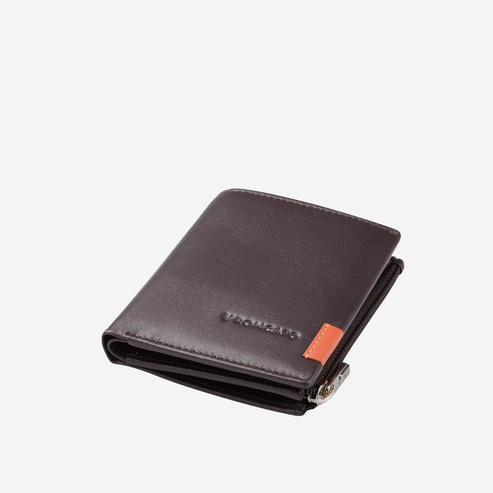 Roncato - Monaco - Portafoglio Piatto con Cerniera