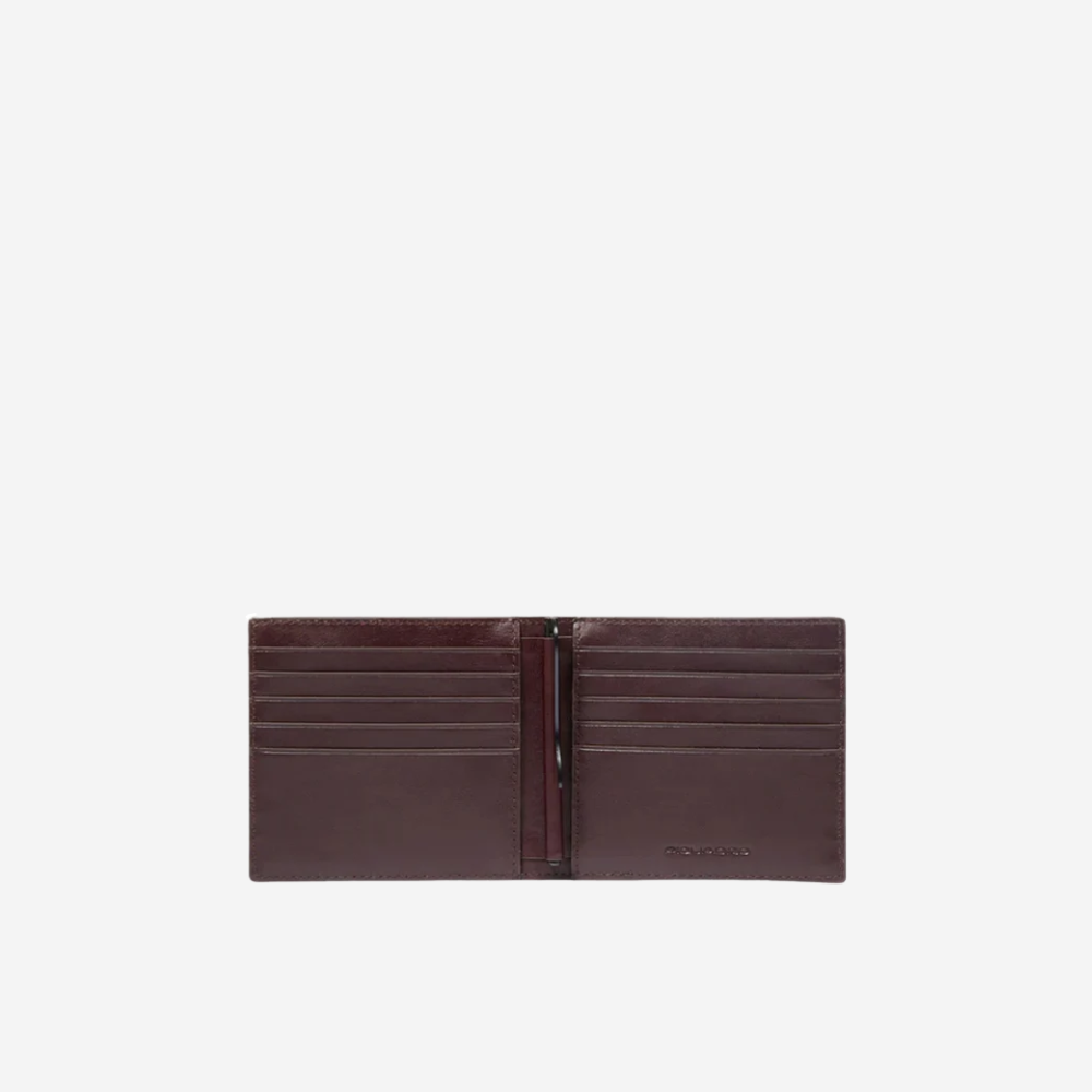 Piquadro - Portafoglio Uomo in Pelle con Ferma Banconote