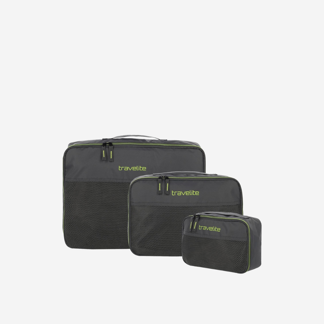 Travelite - Accessoires - Set Cubi Organizer 3 Pezzi