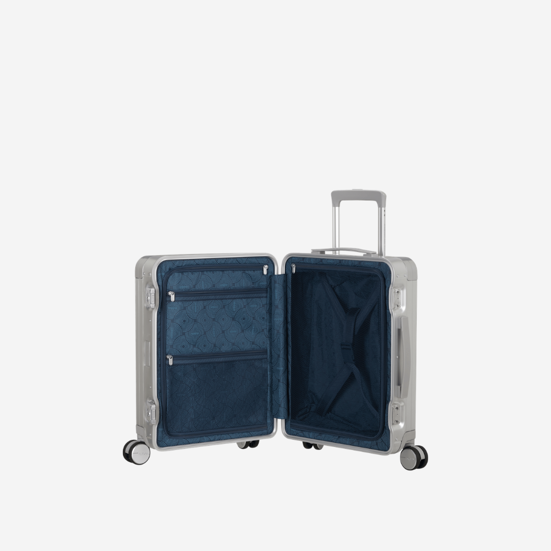 American Tourister - Soundbox ALU - Valigia Piccola in alluminio