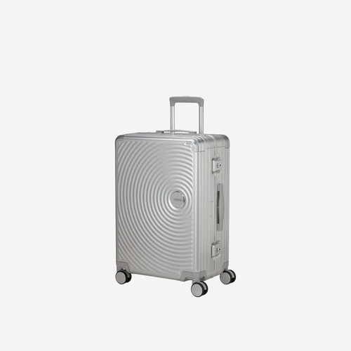 American Tourister - Soundbox ALU - Valigia Media in alluminio