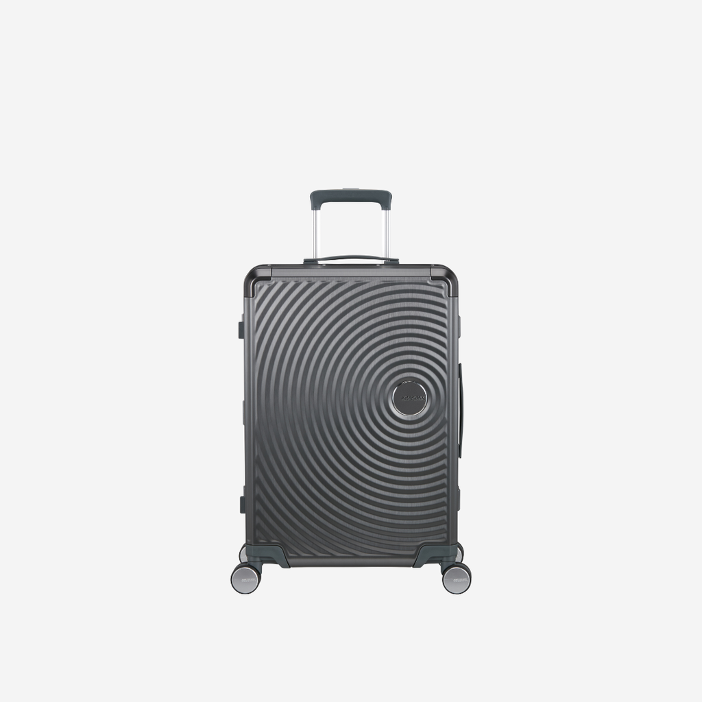 American Tourister - Soundbox ALU - Valigia Media in alluminio