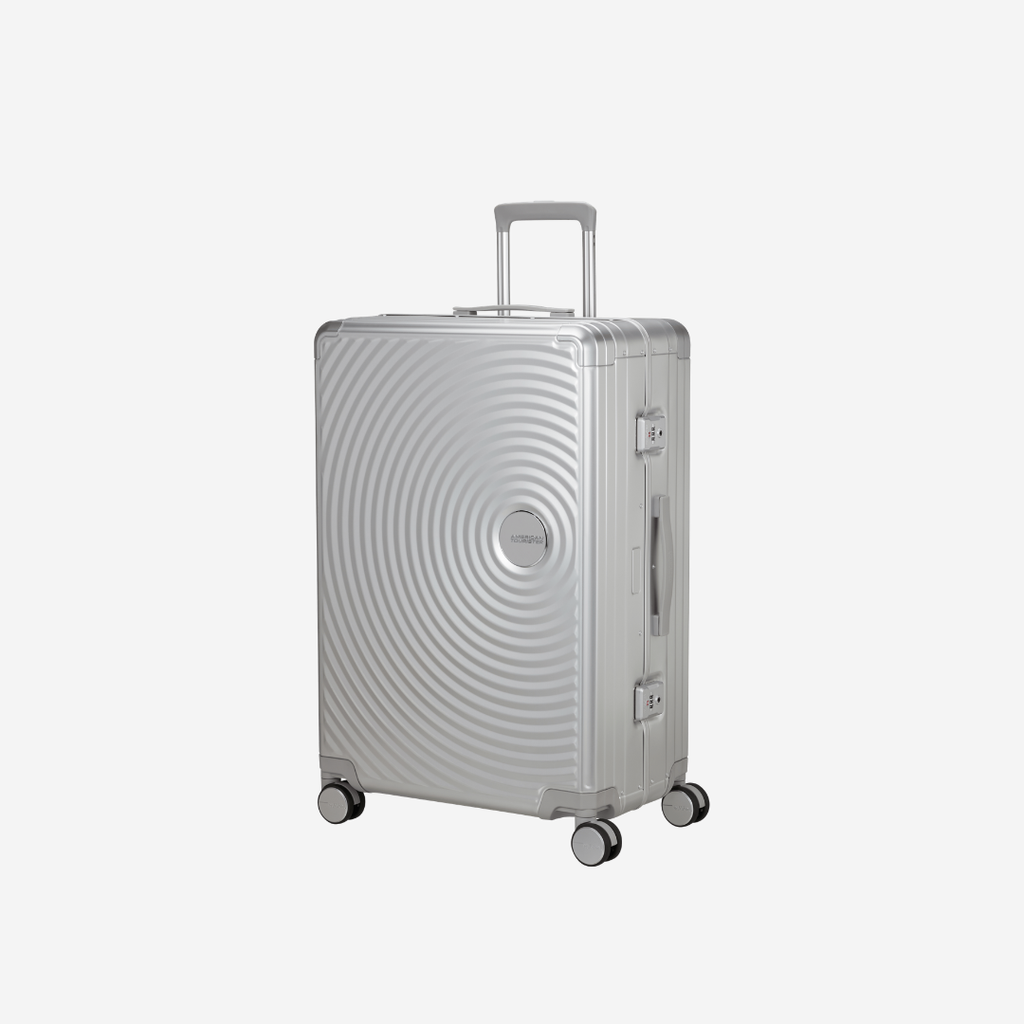 American Tourister - Soundbox ALU - Valigia Grande in alluminio