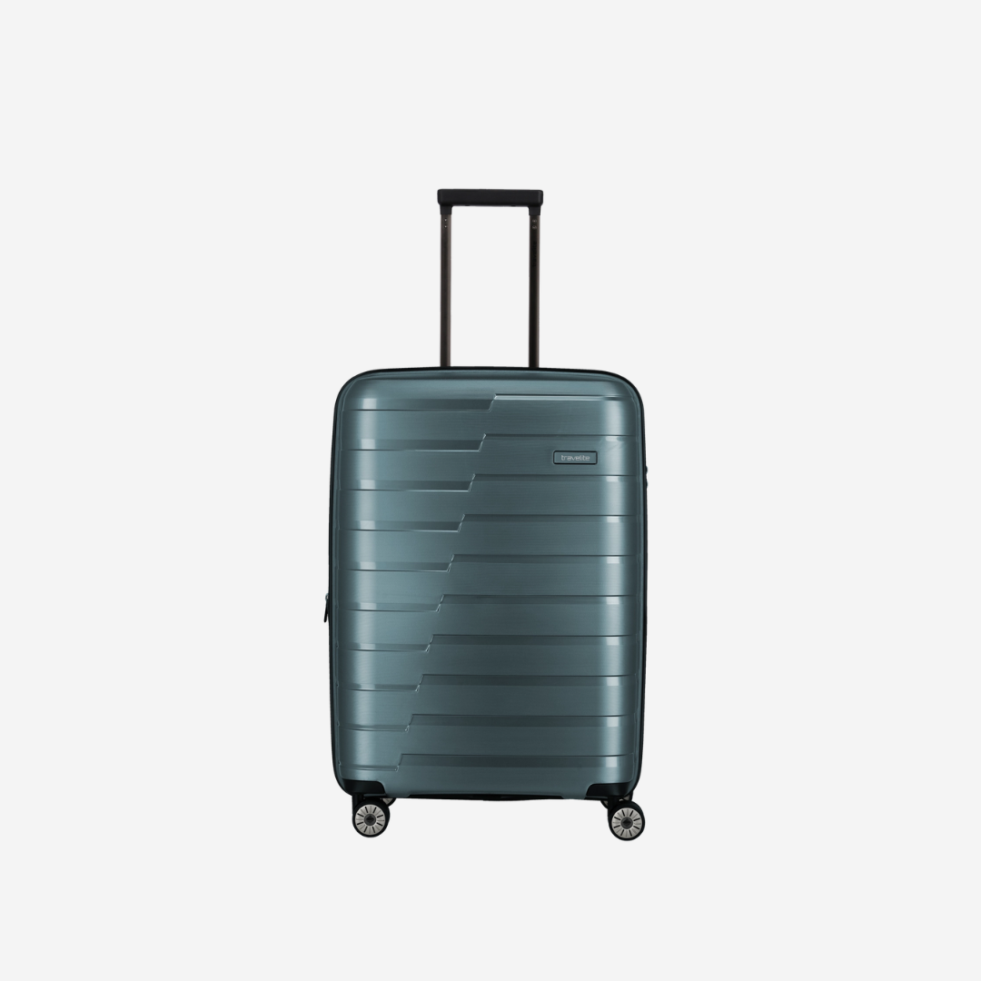 Travelite- Air Base - Valigia media rigida con espansione