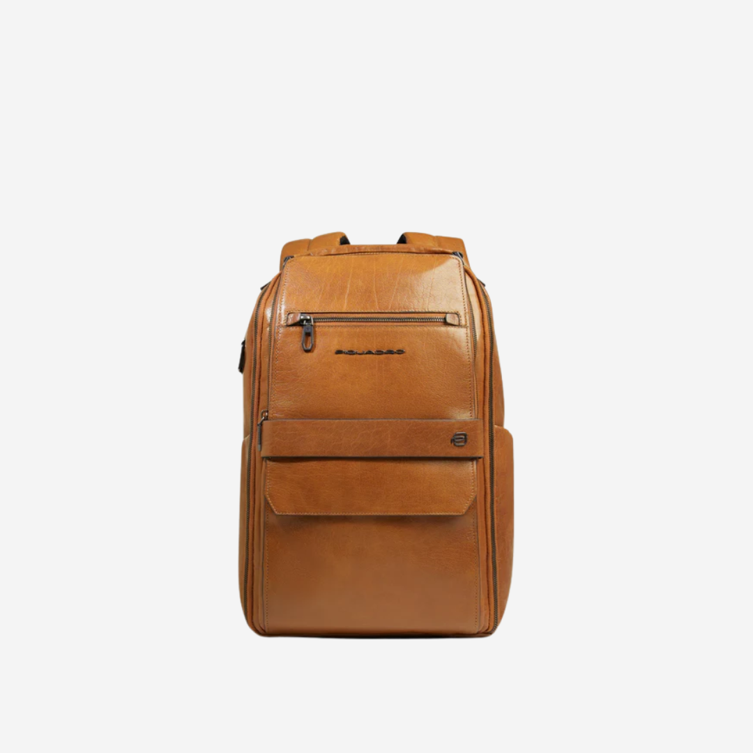 Piquadro - Solm - Zaino Porta Pc 14" In Pelle