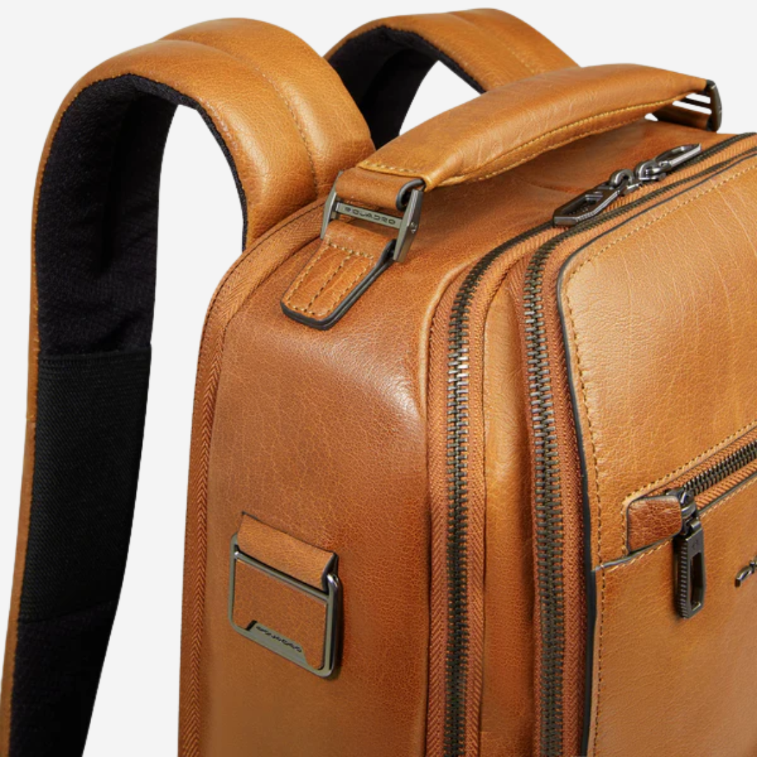 Piquadro - Solm - Zaino Porta Pc 14" In Pelle