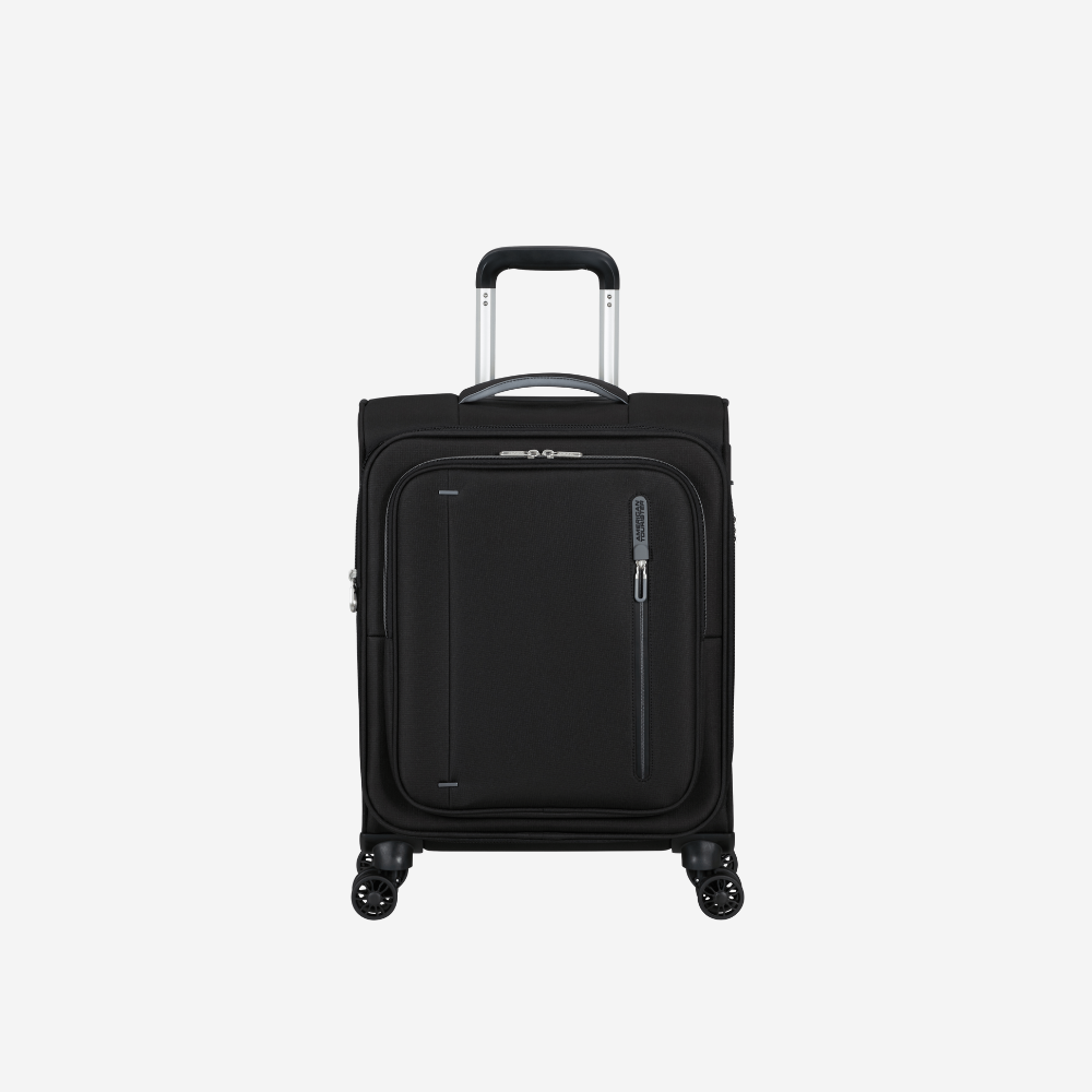 American Tourister - Cloudrider - Valigia piccola in tessuto con espansione