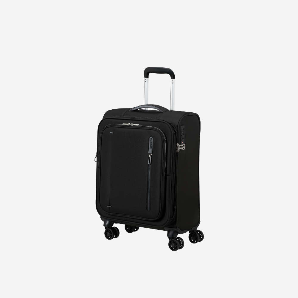 American Tourister - Cloudrider - Valigia piccola in tessuto con espansione