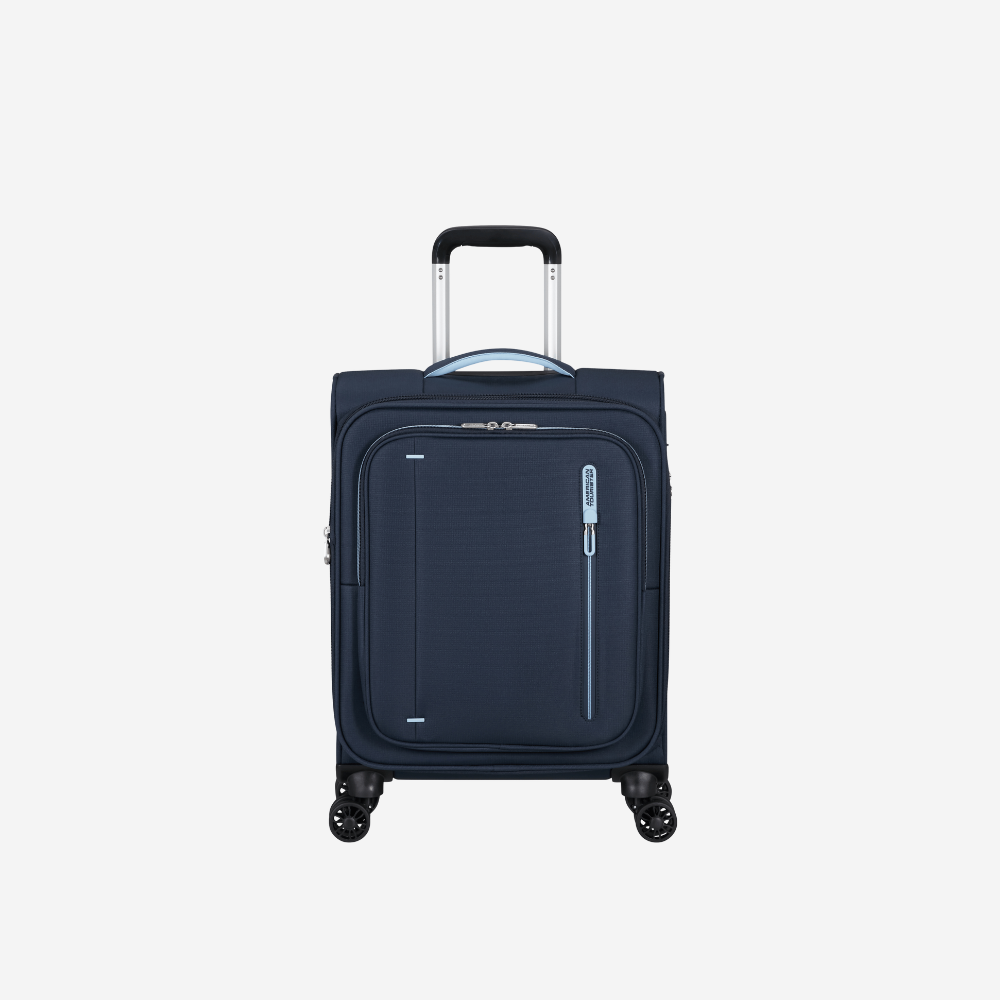 American Tourister - Cloudrider - Valigia piccola in tessuto con espansione