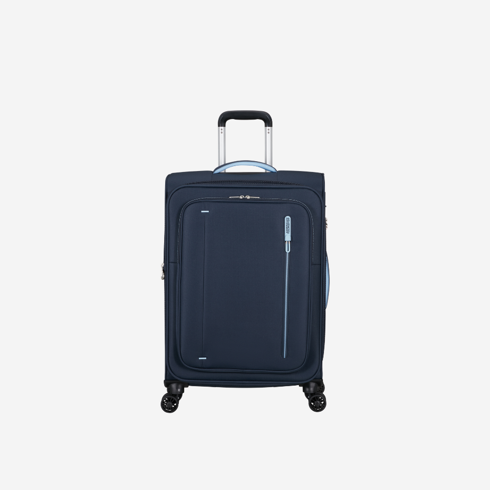 American Tourister - Cloudrider - Valigia Media in Tessuto con Espansione