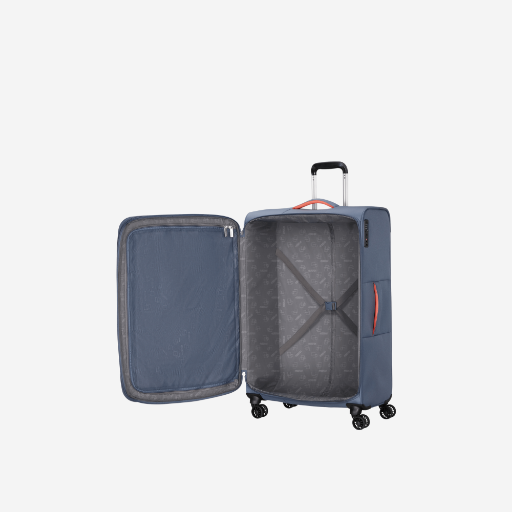 American Tourister - Cloudrider - Valigia Grande in Tessuto con Espansione