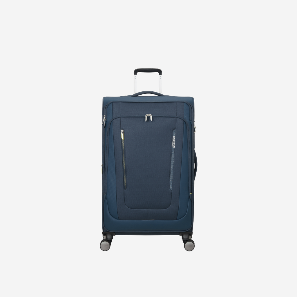American Tourister - Wanderlite - Valigia Media Con Espansione in Tessuto
