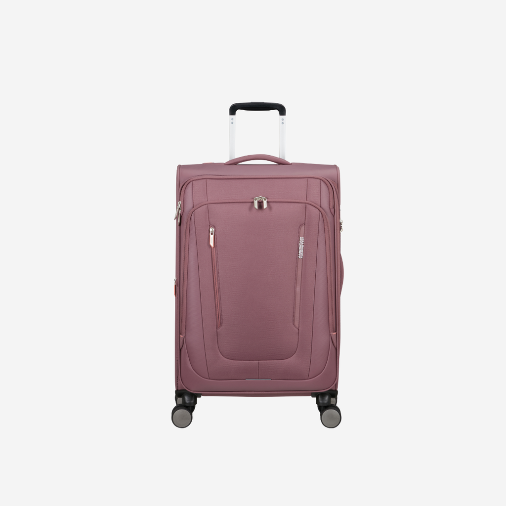American Tourister - Wanderlite - Valigia Grande Con Espansione in Tessuto