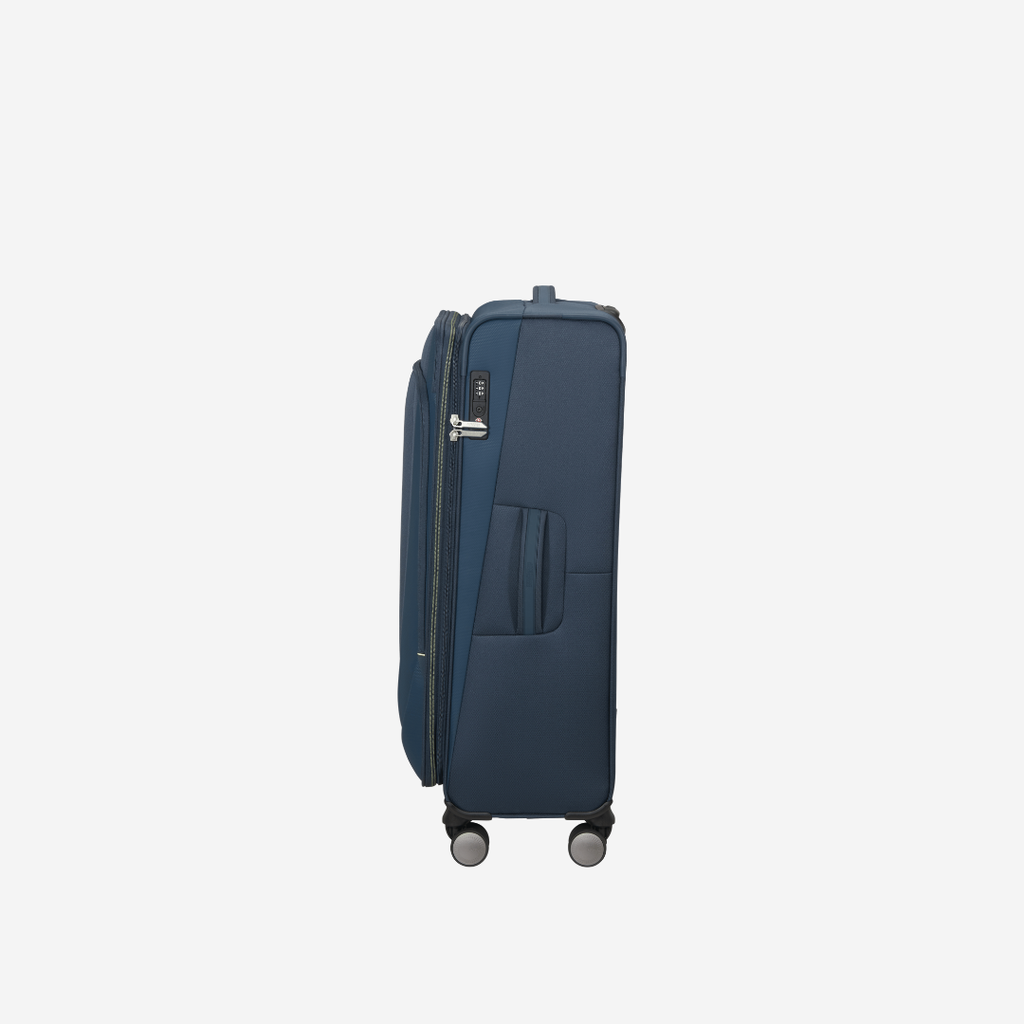 American Tourister - Wanderlite - Valigia Media Con Espansione in Tessuto