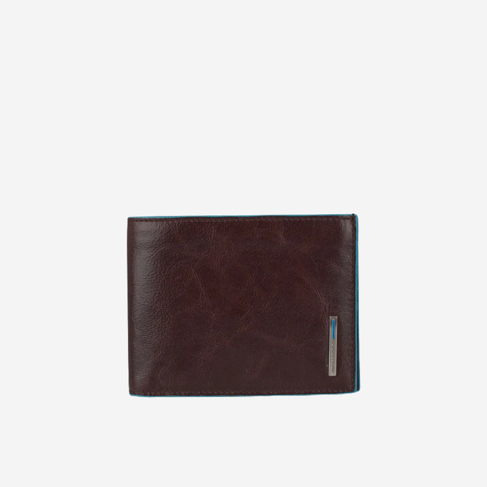 Piquadro - Portafoglio con 12 Porta Carte in Pelle