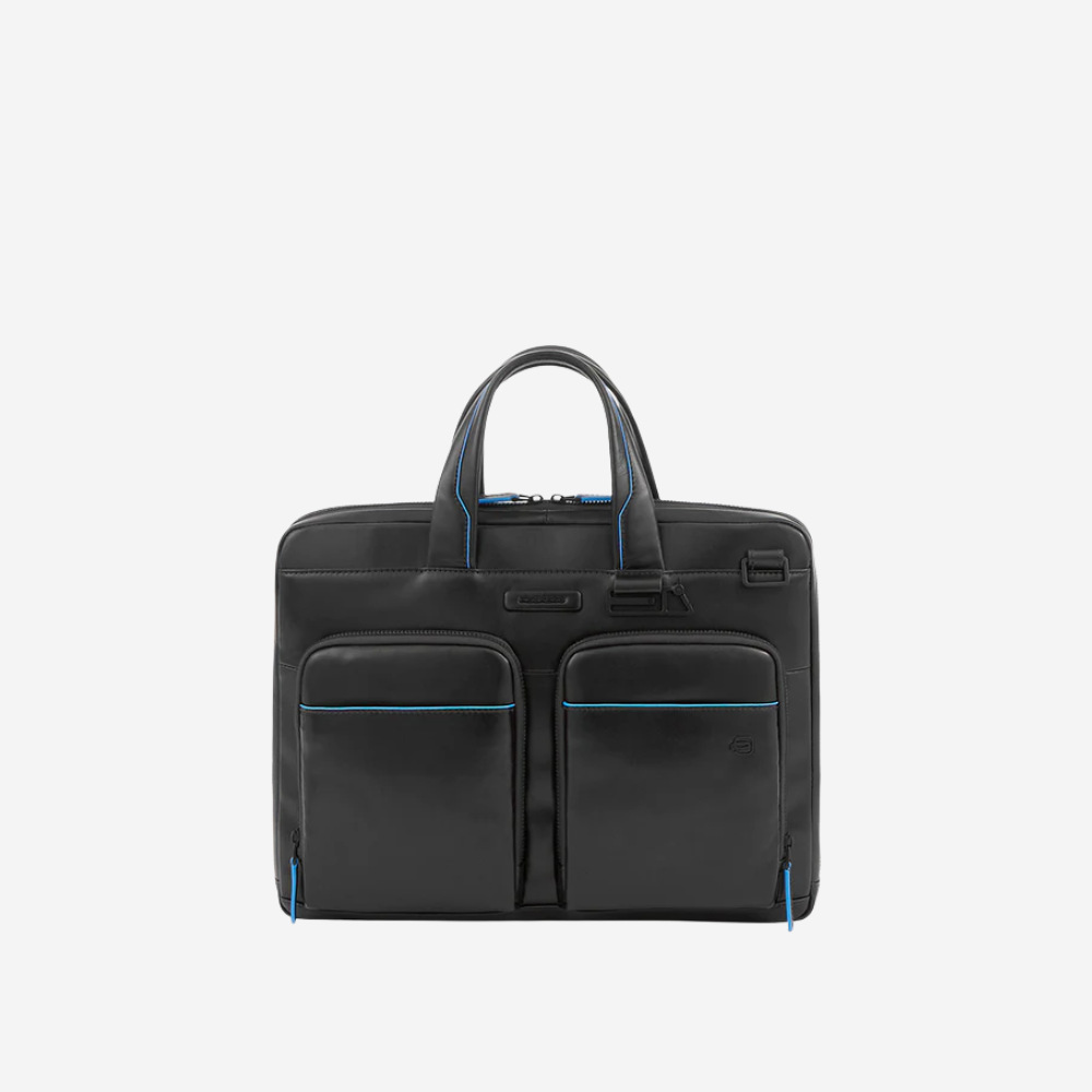 Piquadro - Cartella Sottile Porta Pc 14" e Porta iPad