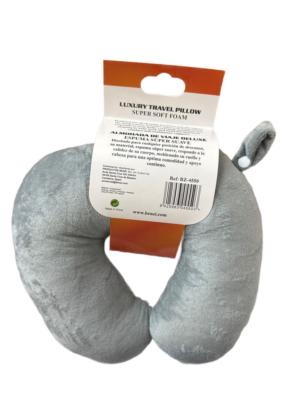 Benzi - Cuscino da Viaggio Luxury Super Foam