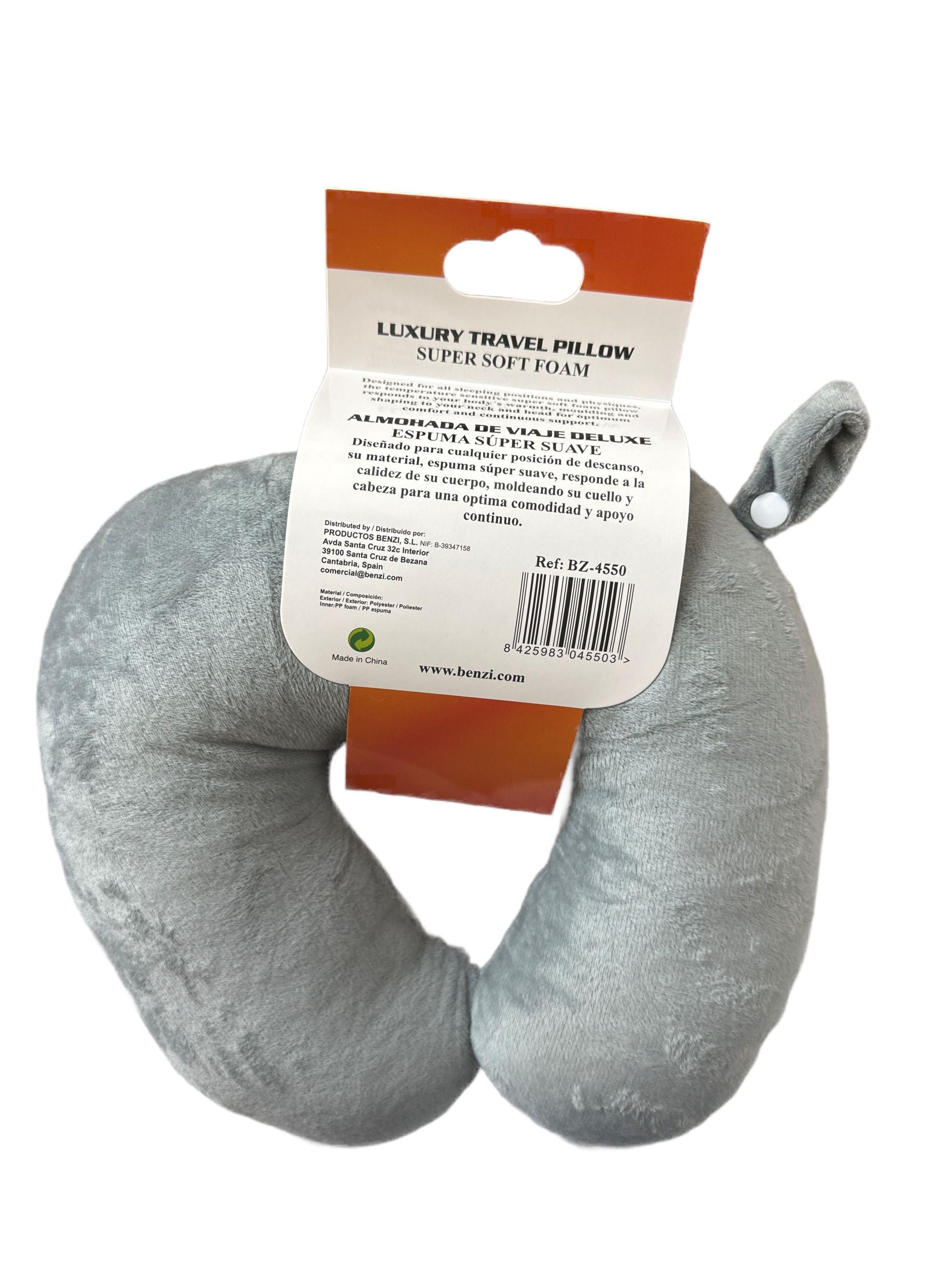 Benzi - Cuscino da Viaggio Luxury Super Foam