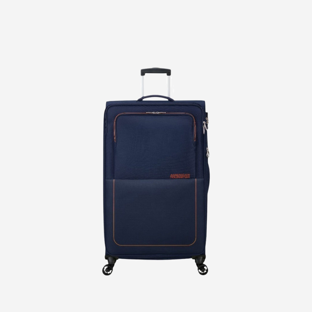 American Tourister - Air Wave - Valigia Grande in Tessuto con Espansione
