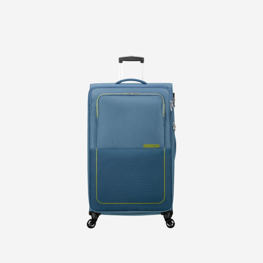 American Tourister - Air Wave - Valigia Grande in Tessuto con Espansione