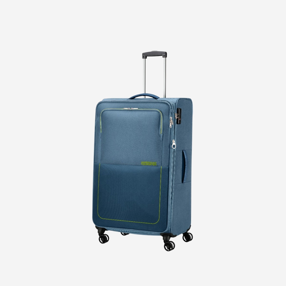 American Tourister - Air Wave - Valigia Grande in Tessuto con Espansione