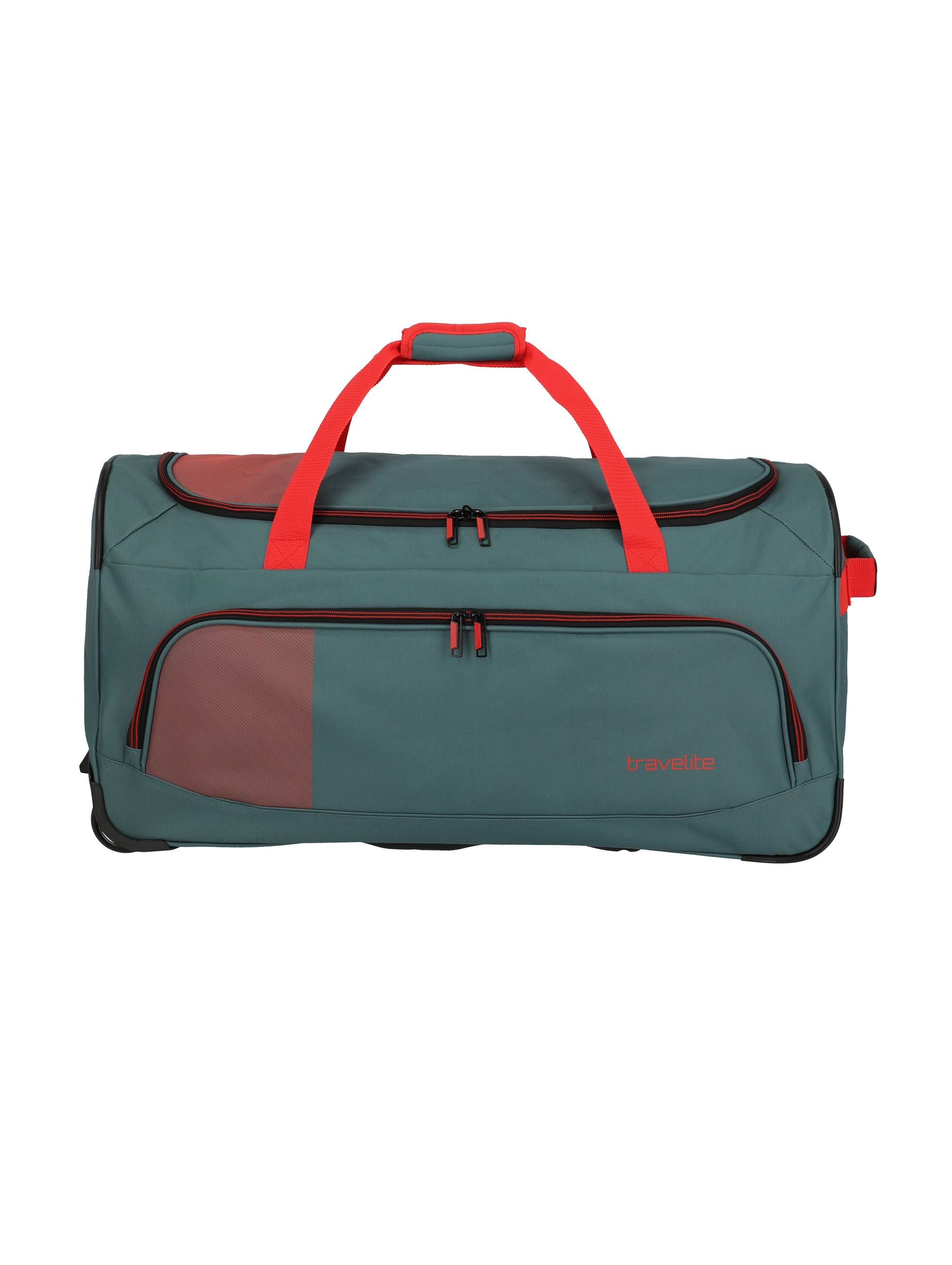 Travelite - Basics Fresh - Borsone Grande da Viaggio con 2 Ruote 77 Cm