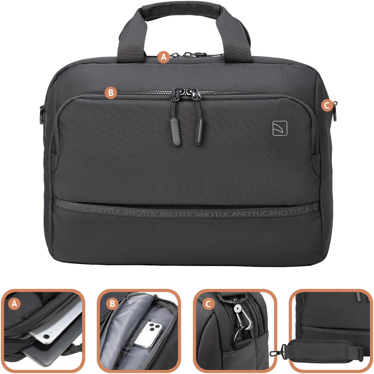 Tucano - Player - Borsa per Pc 15.6"