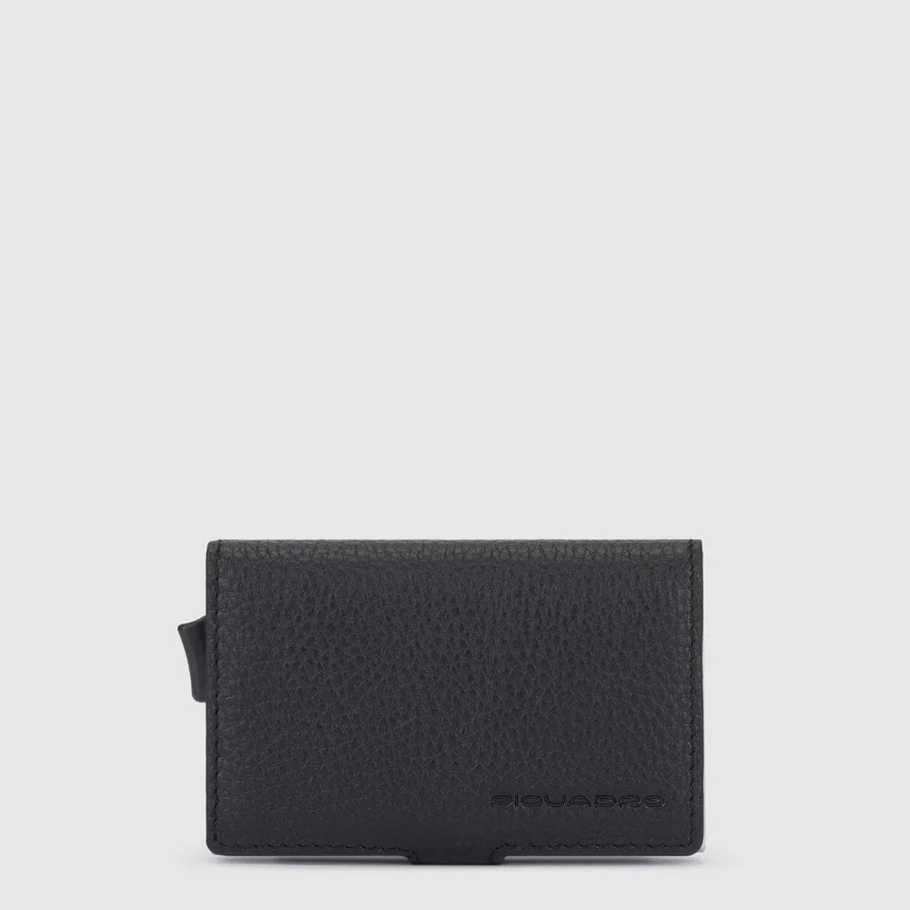 Piquadro - Portacarte Uomo Automatico in Metallo