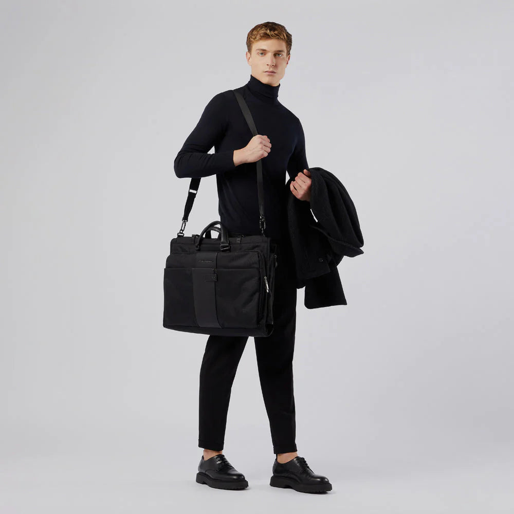 Piquadro - Borsa Porta Abiti Pieghevole in Tessuto