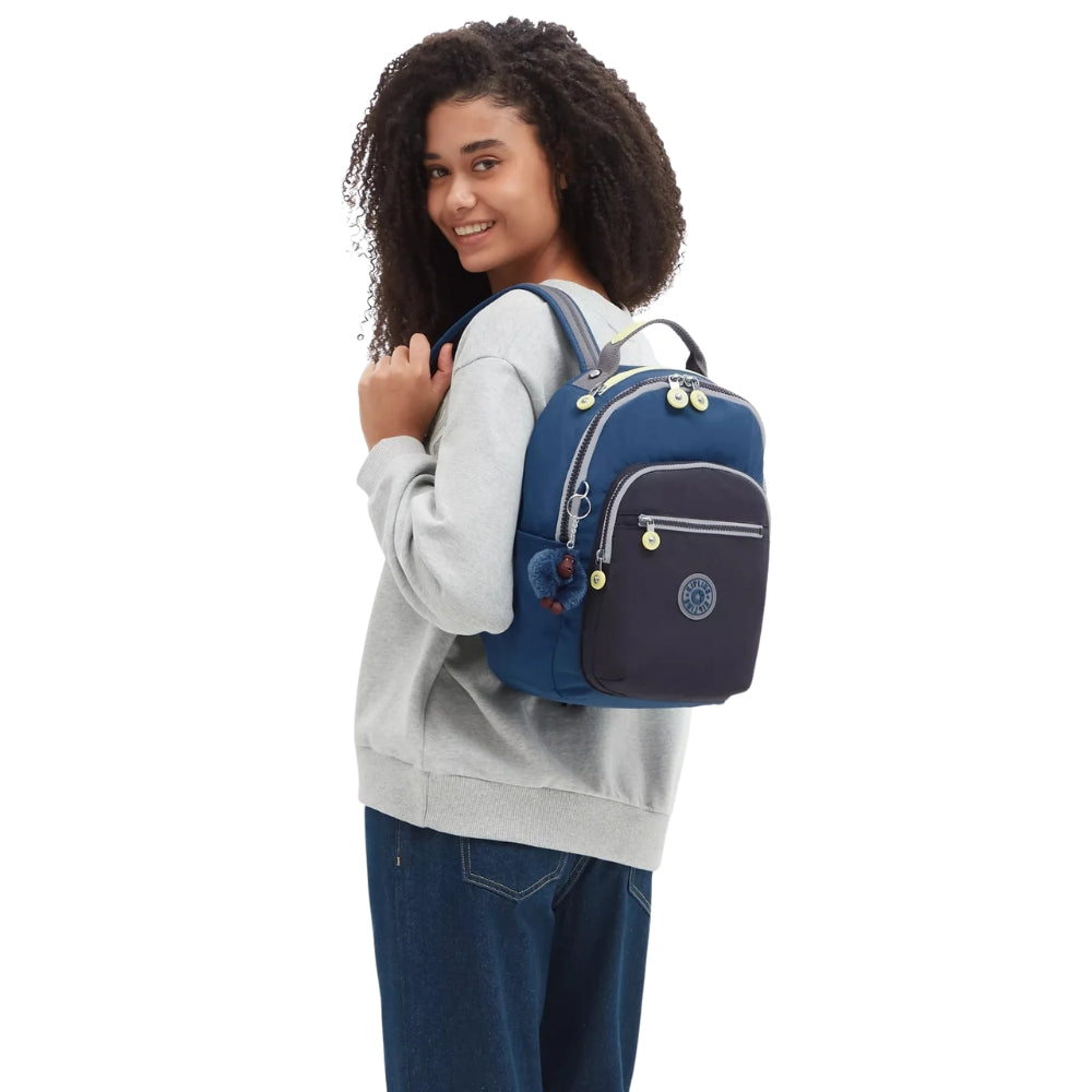 Kipling - Seoul - Zaino Piccolo Scuola con Porta Tablet