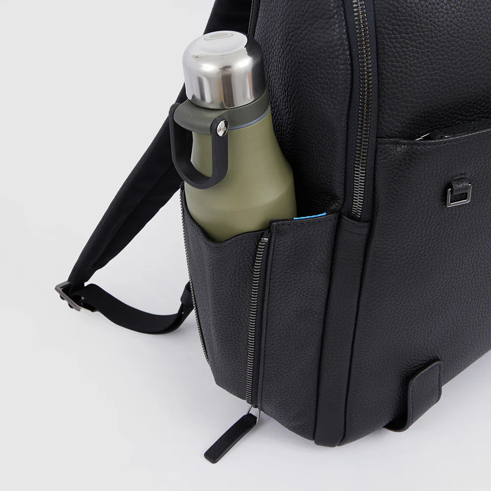 Piquadro - Zaino Uomo Sottile Porta Pc 156'' con Cavo Antifurto