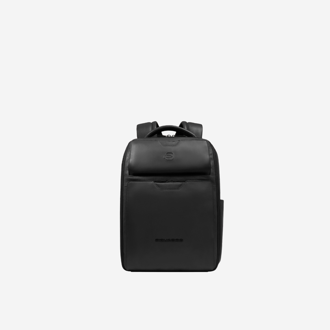 Piquadro - Zaino Porta Pc  14'' In Pelle