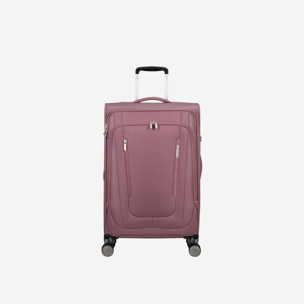 American Tourister - Wanderlite - Valigia Media Con Espansione in Tessuto