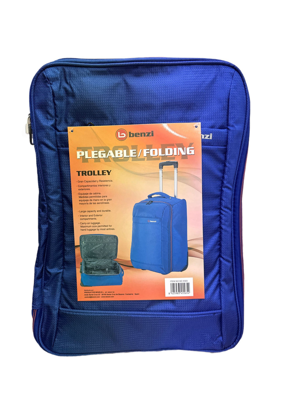 Benzi - Trolley Cabina Pieghevole Compatibile con Easyjet