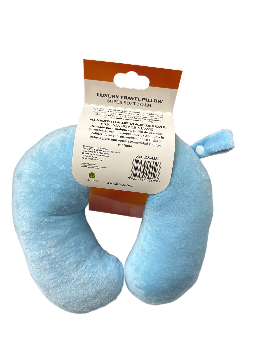 Benzi - Cuscino da Viaggio Luxury Super Foam