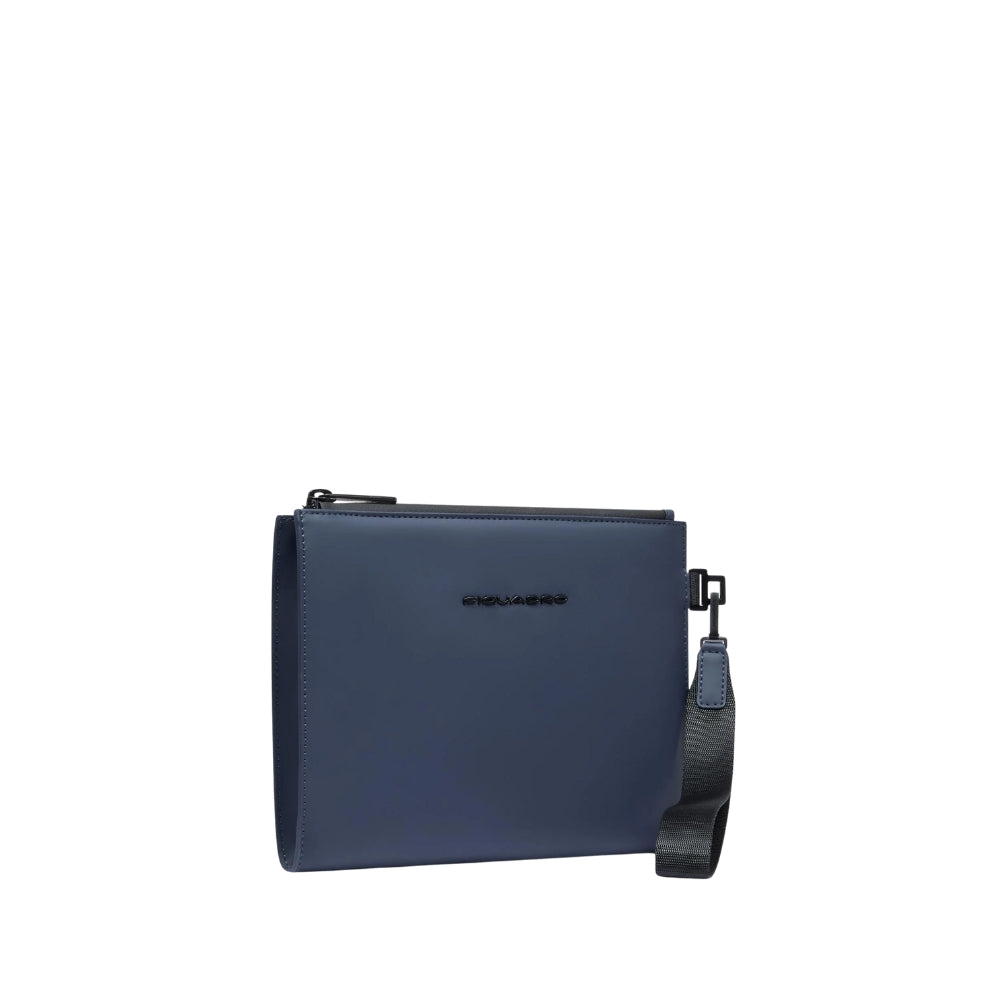 Piquadro - Pochette in Tessuto Gommato Resistente all'Acqua