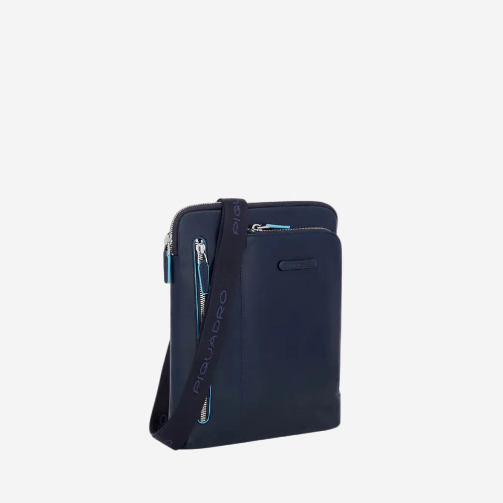 Piquadro - Borsello Porta Ipad con Doppia Tasca Frontale