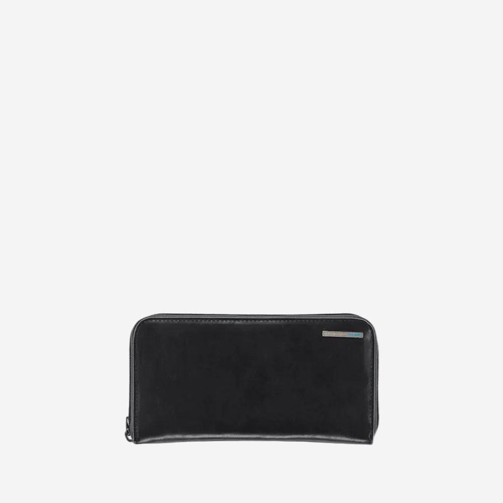 Piquadro - Portafoglio Donna Grande 4 Soffietti con Zip