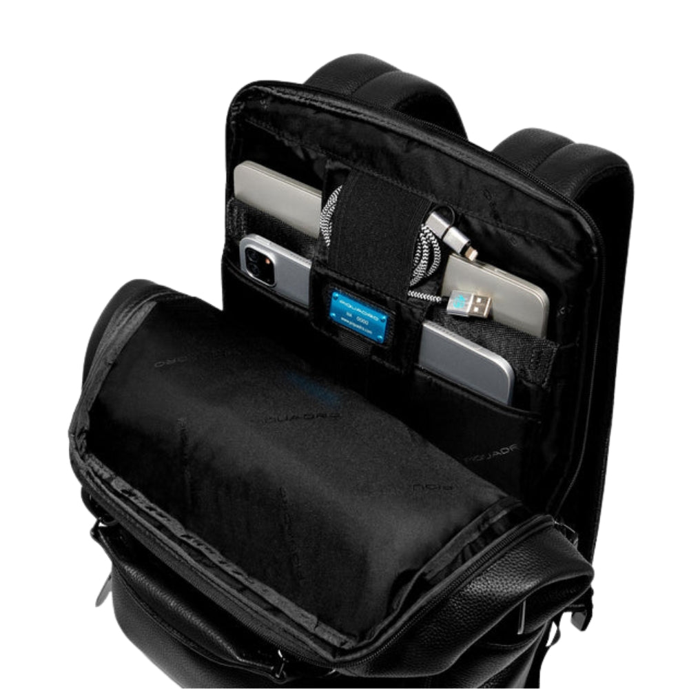 Piquadro - Zaino da Viaggio Porta Pc 14" Personalizzabile