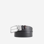 Piquadro - Cintura Uomo Reversibile con Fibbia Ad Ardiglione