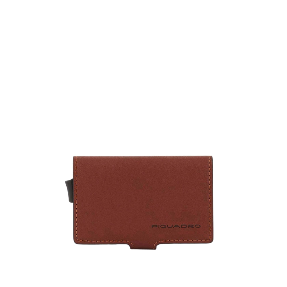 Piquadro - Portacarte Uomo Automatico in Metallo