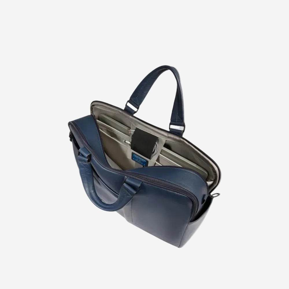 Piquadro - Borsa Porta Pc e iPad Pro 12,9" in Pelle